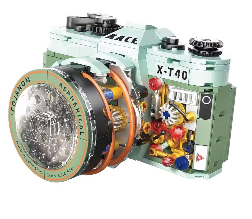 Конструктор дитячий Ретро фотоапарат для дітей та дорослих 455 деталей