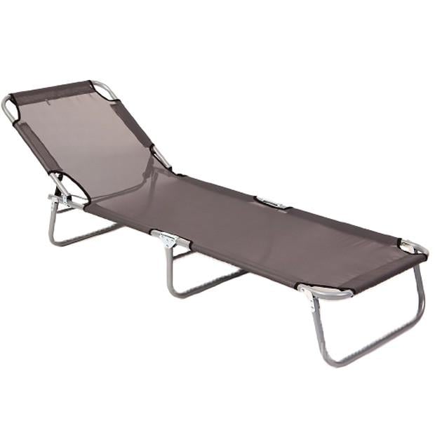 Розкладачка для відпочинку Stenson MH-2991 188х56х28 см Grey (iz12733)