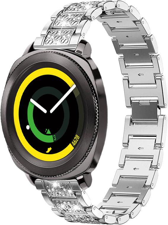 Браслет металлический Glam для Samsung Gear Sport Silver (32799-59)