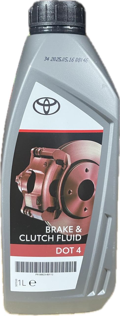 Тормозная жидкость Toyota Brake Fluid DOT-4 1 л (0882380112)