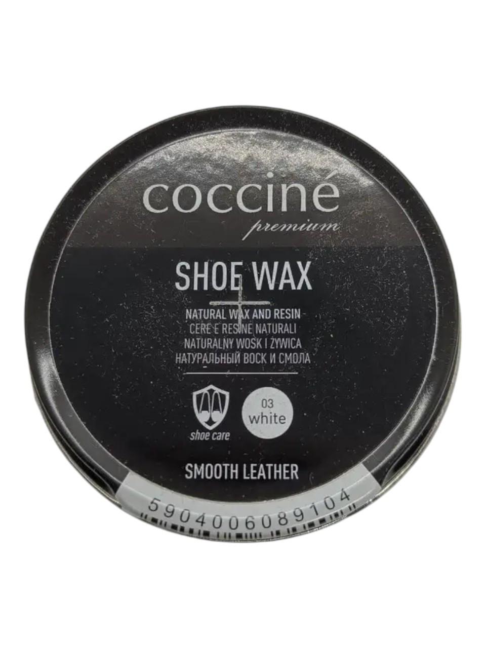 Натуральний віск і смола COCCINE SHOE WAX WHITE 40 гр