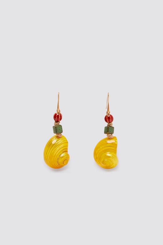 Сережки Zara Желтый (4736062300)