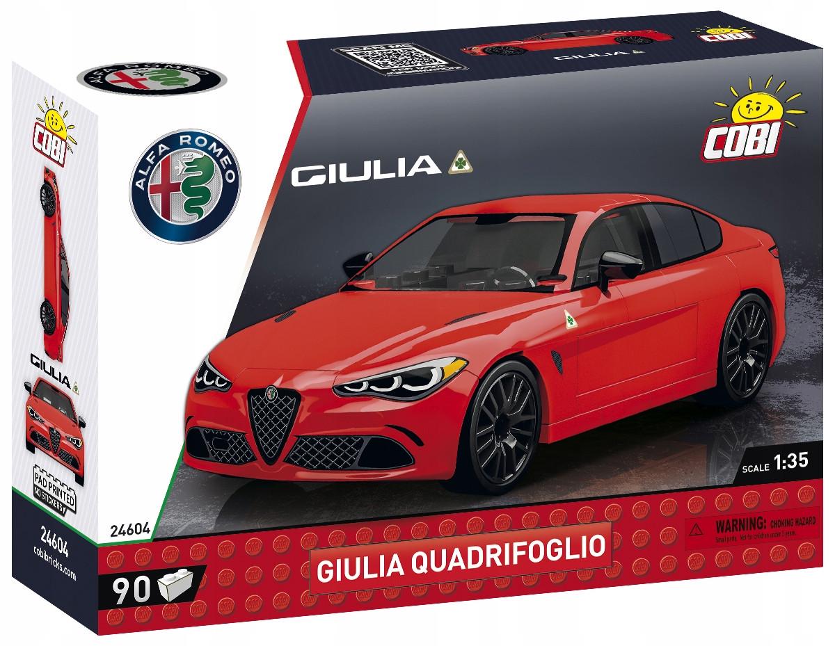 Конструктор Cobi 24604 Автомобіль Alfa Romeo Giulia Quadrifoglio 90 ел. (2503841023)