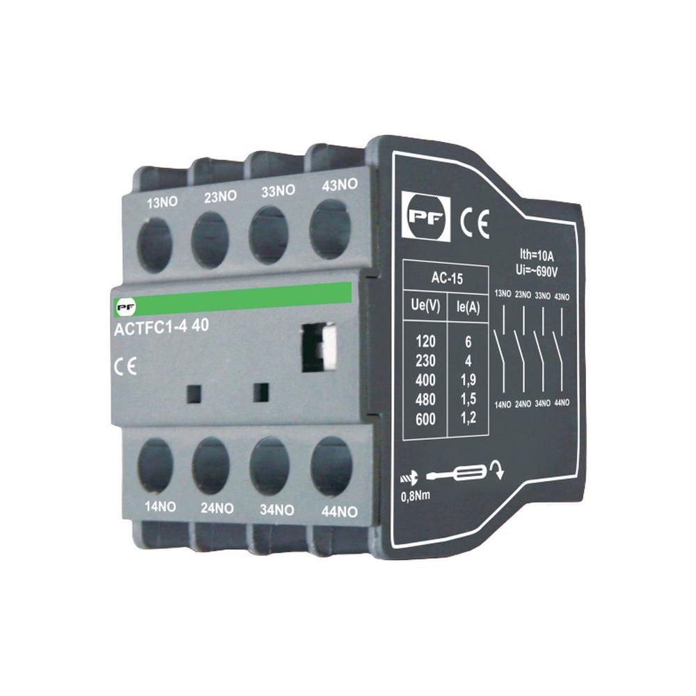 Контакт дополнительный PROMFACTOR 2NO+2NC для FC1-4 фронтальный (ACTFC1422)