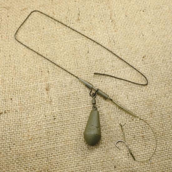 Оснастка карповая ORANGE #39 Secure Clip Leadcore усиленная для бойла 85 г (3KB1760)