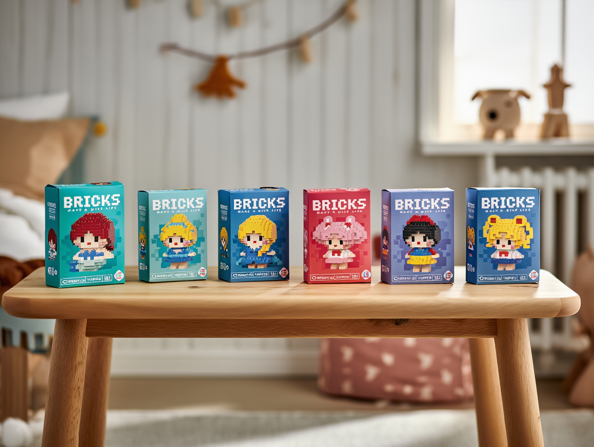 Конструктор Набор принцесс BRICKS Эльза Ледяное сердце Белоснежка Ариэль Русалочка Золушка Сейлор Мун Чибиуса 1074 детали 6 шт. - фото 6