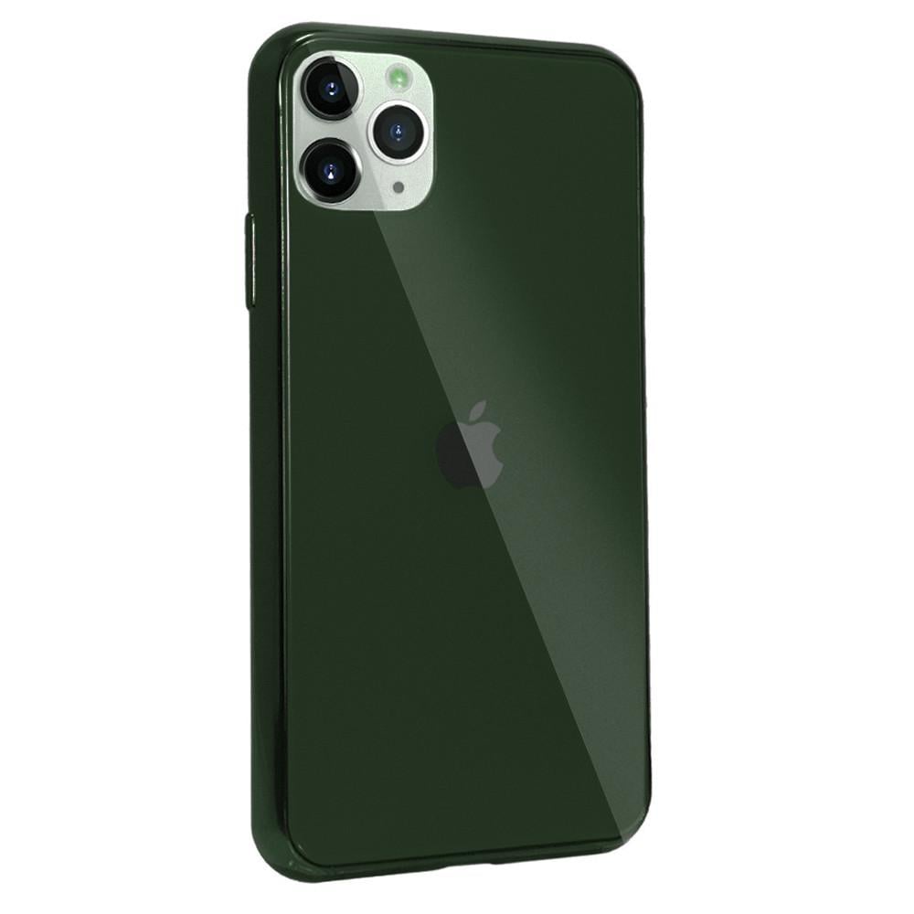 Чохол для Apple iPhone 11 Pro Max Glass Series Green