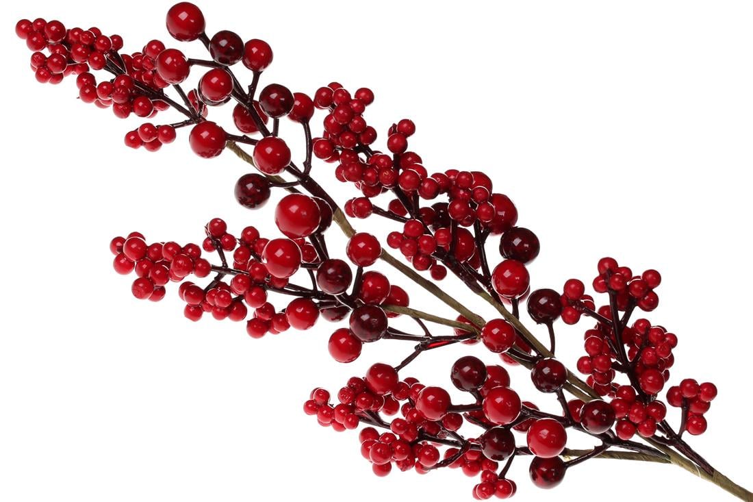 Декоративная ветка с ягод BonaDi (YE1-020)