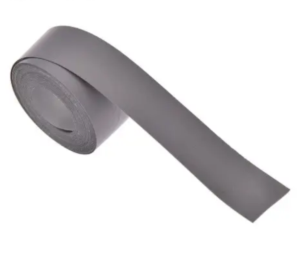 Светоотражающая лента на одежду 2 см x 2 м Серый (66255/7)