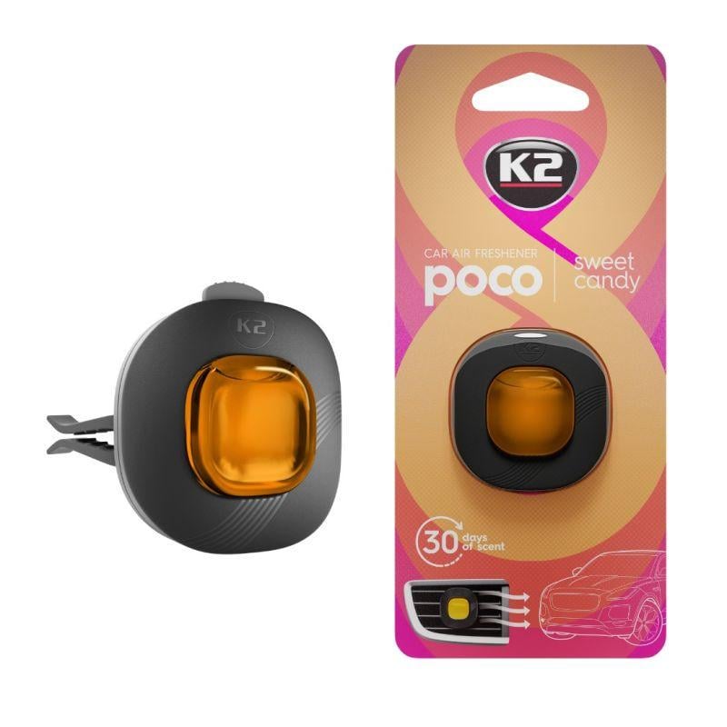 Ароматизатор для салона авто К2 Poco Сладкая конфета 30 г