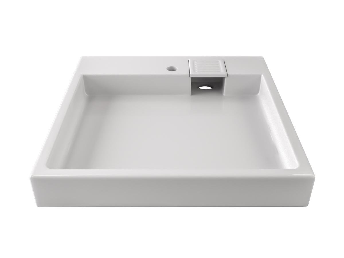 Умивальник акриловий на пральну машину Redokss San DEYMOS 60x60 см - фото 5