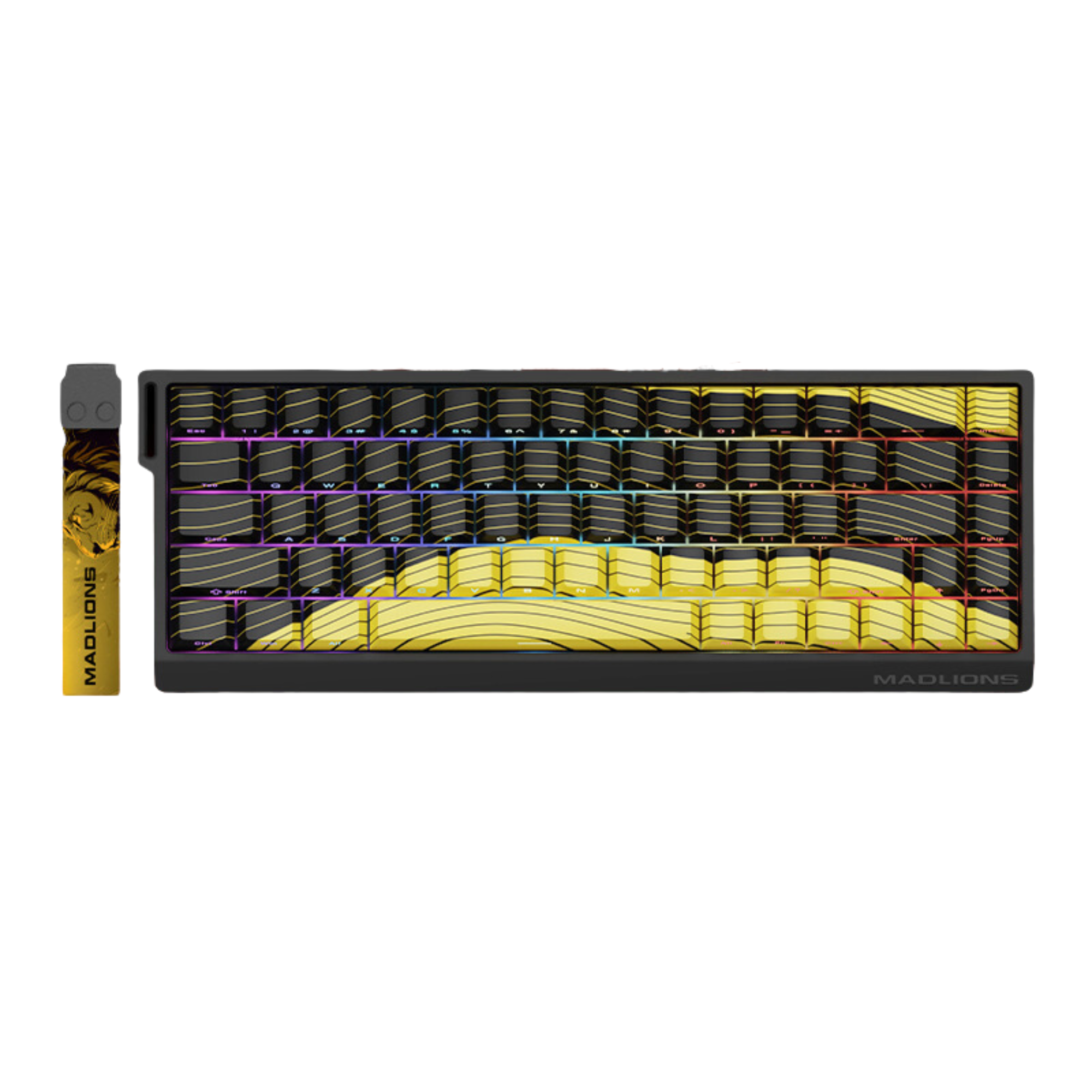 Клавиатура на магнитных переключателях Madlions MAD 68 HE Gateron механическая с RGB подсветкой (24402183) Клавиатура на магнитных переключателях Madlions MAD 68 HE Gateron механическая с RGB подсветкой (24402183)