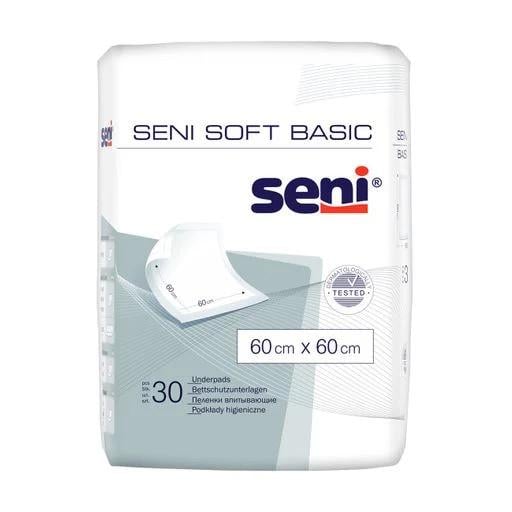 Пеленки гигиенические Seni SOFT BASIC 60х60 см №30 (000006309)