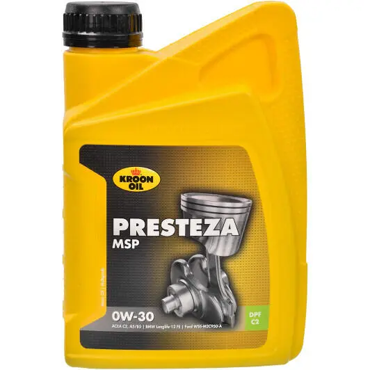 Моторное масло KROON OIL Presteza MSP 0W-30 1 л (37319) Моторное масло KROON OIL Presteza MSP 0W-30 1 л (37319)