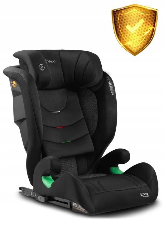 Автокрісло дитяче Nukido Louis Isofix 15-36 кг Чорний (710010) - фото 5 Автокрісло дитяче Nukido Louis Isofix 15-36 кг Чорний (710010) - фото 5