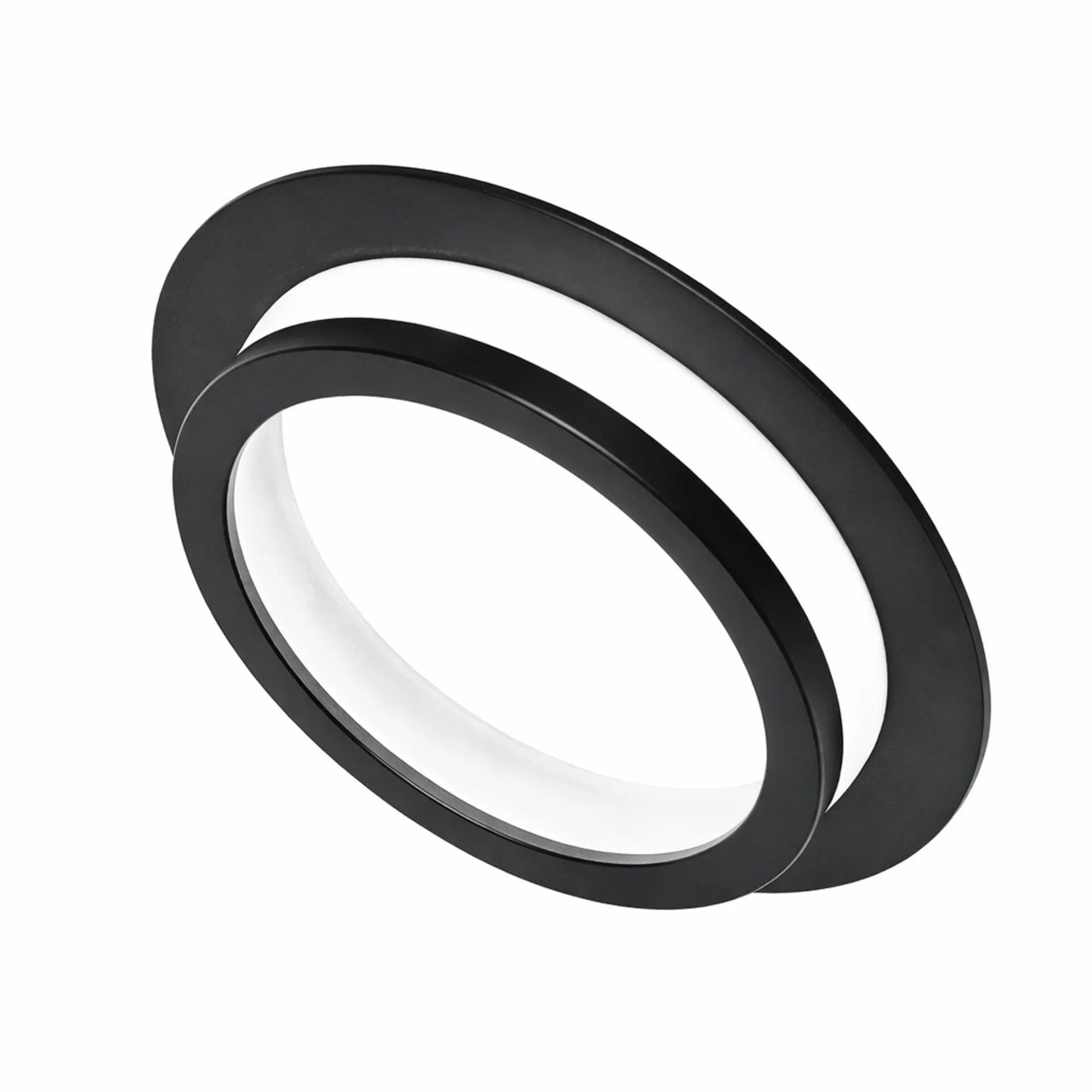 Точечный светильник встроенный LIS LS-R GX 10535 GX53 105х35 мм алюминий/акрил LIGHT SET Черный (43965)