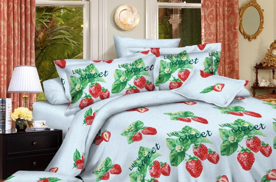 Комплект постельного белья Vital-Textile бязь 3D Premium евро 200х220 см (BPe-169)