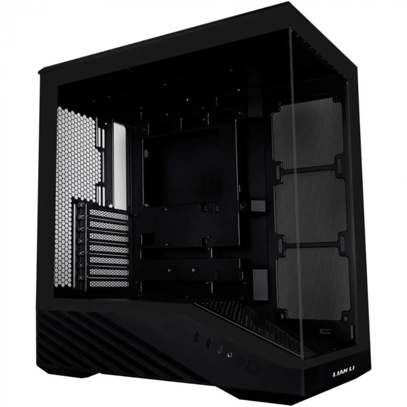 Корпус для ПК Lian Li Vector V100 Midi-Tower PSU E-ATX/ATX/MicroATX/Mini-ITX ARGB Black (G99.V100X.01)