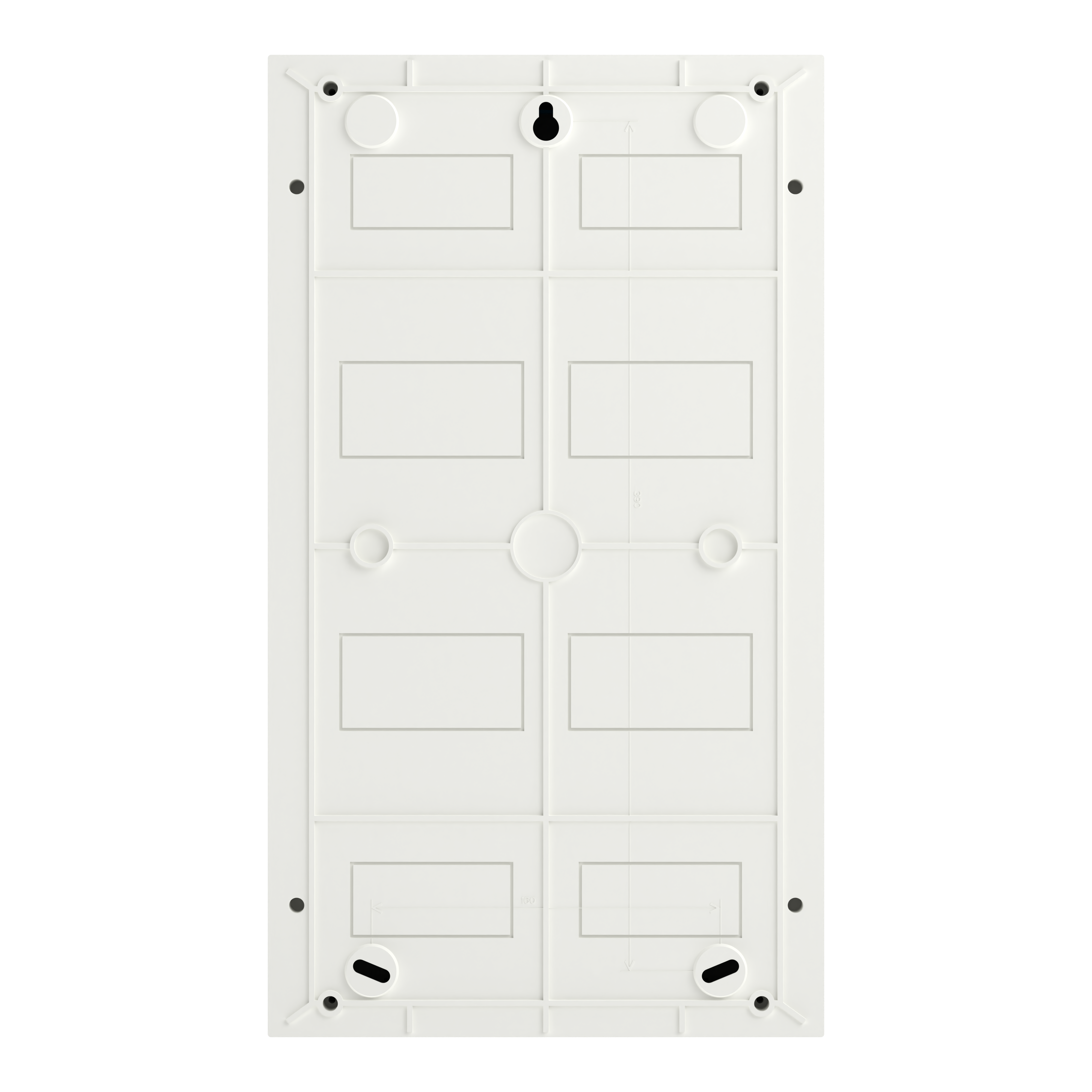Щит розподільний Schneider Electric Easy9 EU 36 модулів пластик навісний 451x256x103 мм білі двері (EZ9EUD312) - фото 6