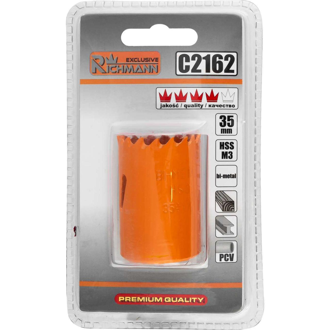 Коронка биметаллическая Richmann C2162 35 мм HSS M3 (2744409235)