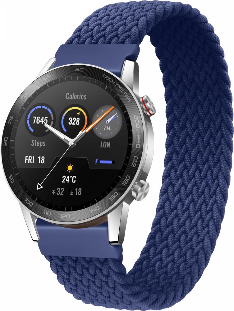 Ремешок Solo Loop для Honor Magic Watch 2 46 мм (135 мм) Blue (26546-28)