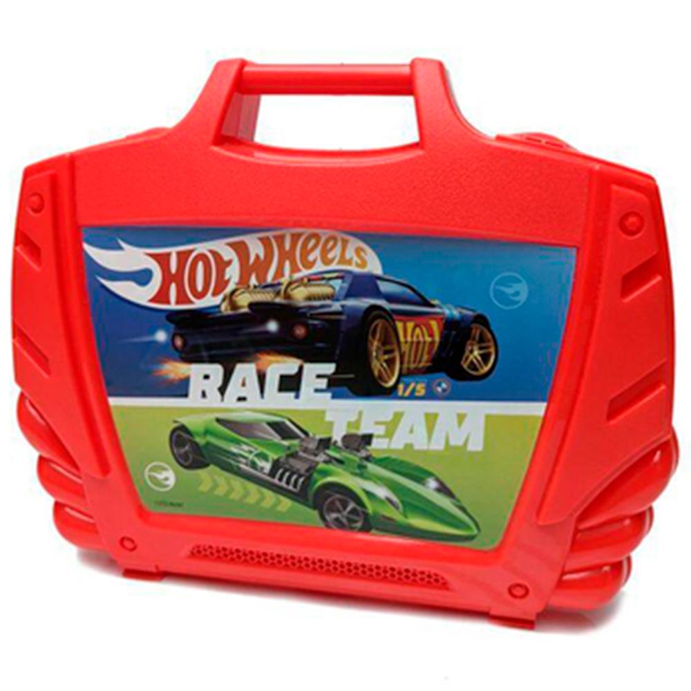 Гаражный кейс для машинок Hot Wheels Красный (HWCC16-2) Гаражный кейс для машинок Hot Wheels Красный (HWCC16-2)