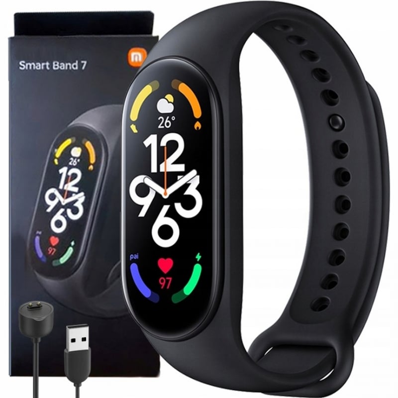 Фітнес-браслет FitPro Smart Band M7 Bluetooth 135 mAh Black (tf4622) - фото 7