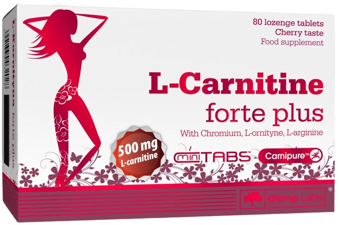 Карнітин L Olimp L-Carnitine Forte Plus 80 таблеток - фото 1