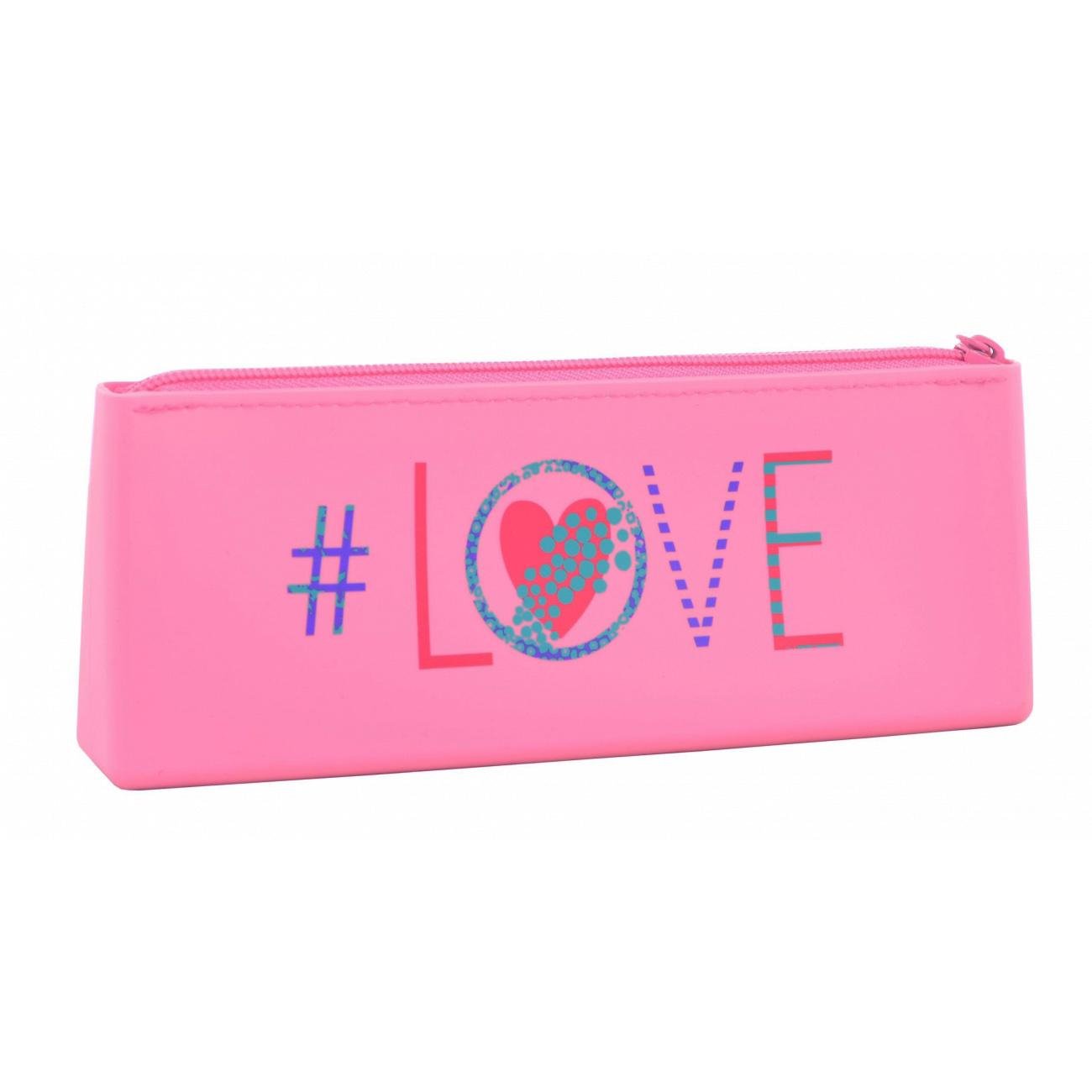 Пенал силиконовый YES Love 21x8,5x3,5 см (531956)