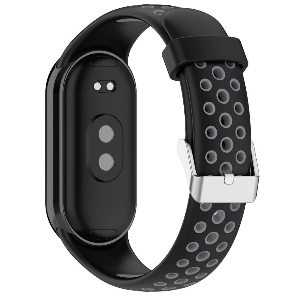 Ремінець PRIME Sport для Xiaomi Mi Band 8/Mi Band 9 Black/Gray - фото 2