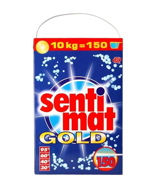 Стиральный порошок универсальный Sentimat Gold Universal для всех типов тканей 10 кг 150 стирок (35581784)