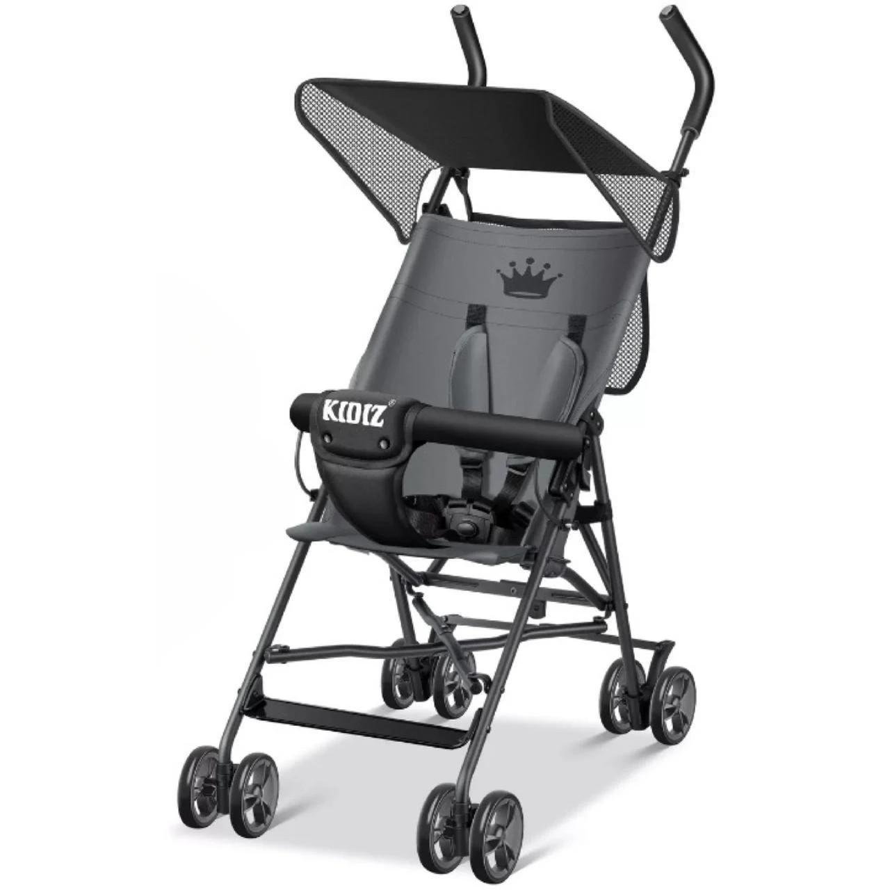 Коляска детская KIDIZ City-Pro 360° Темно-серый