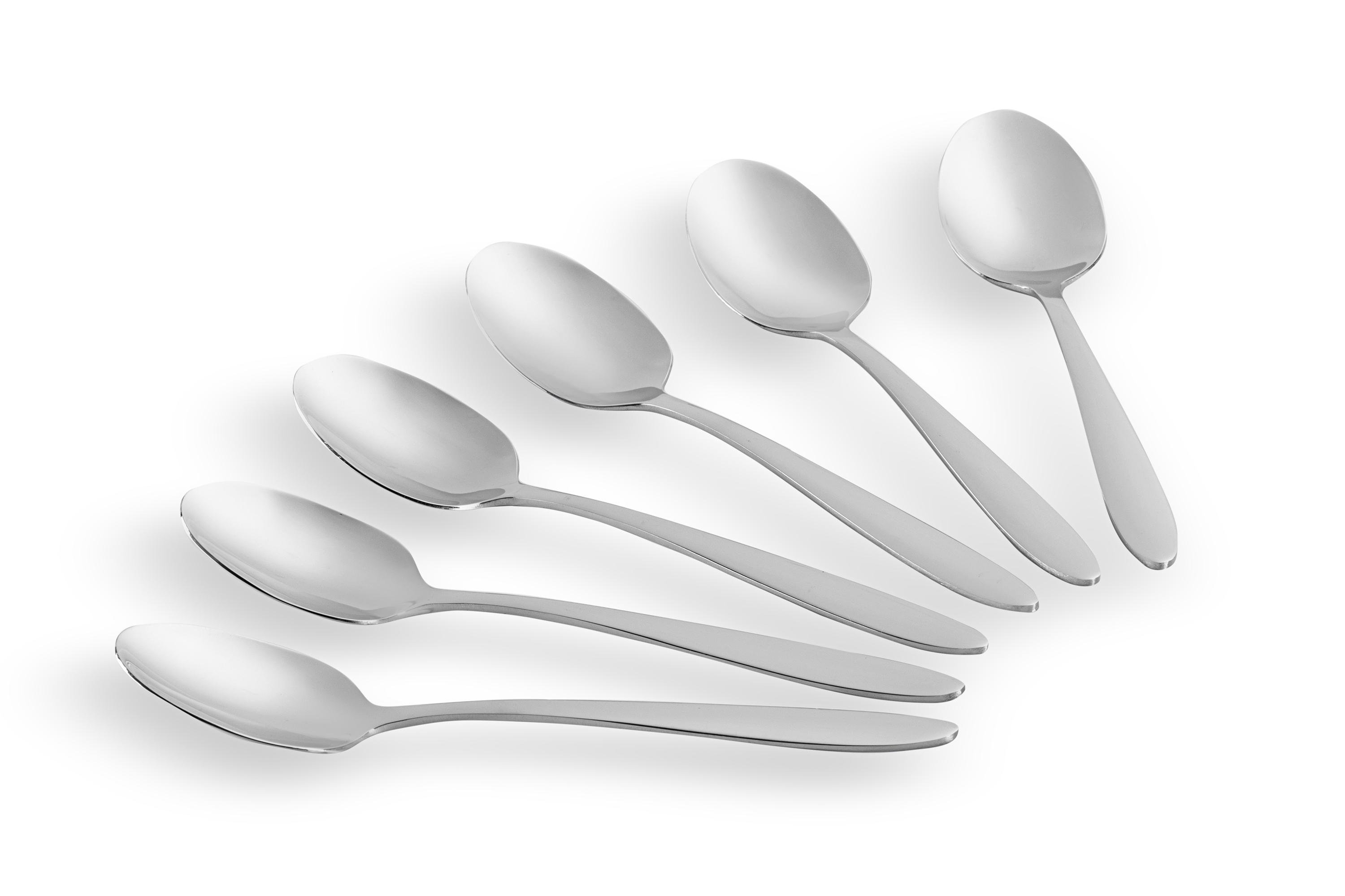 Комплект чайных ложек Ardesto Black Mars Ether AR0706ET 13,5 см 6 шт.