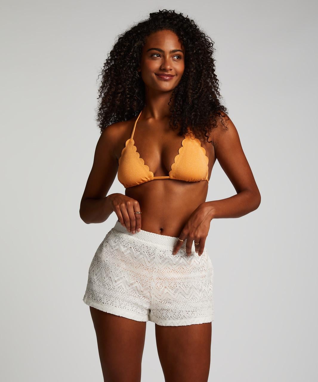 Шорты пляжные Hunkemoller M Белый