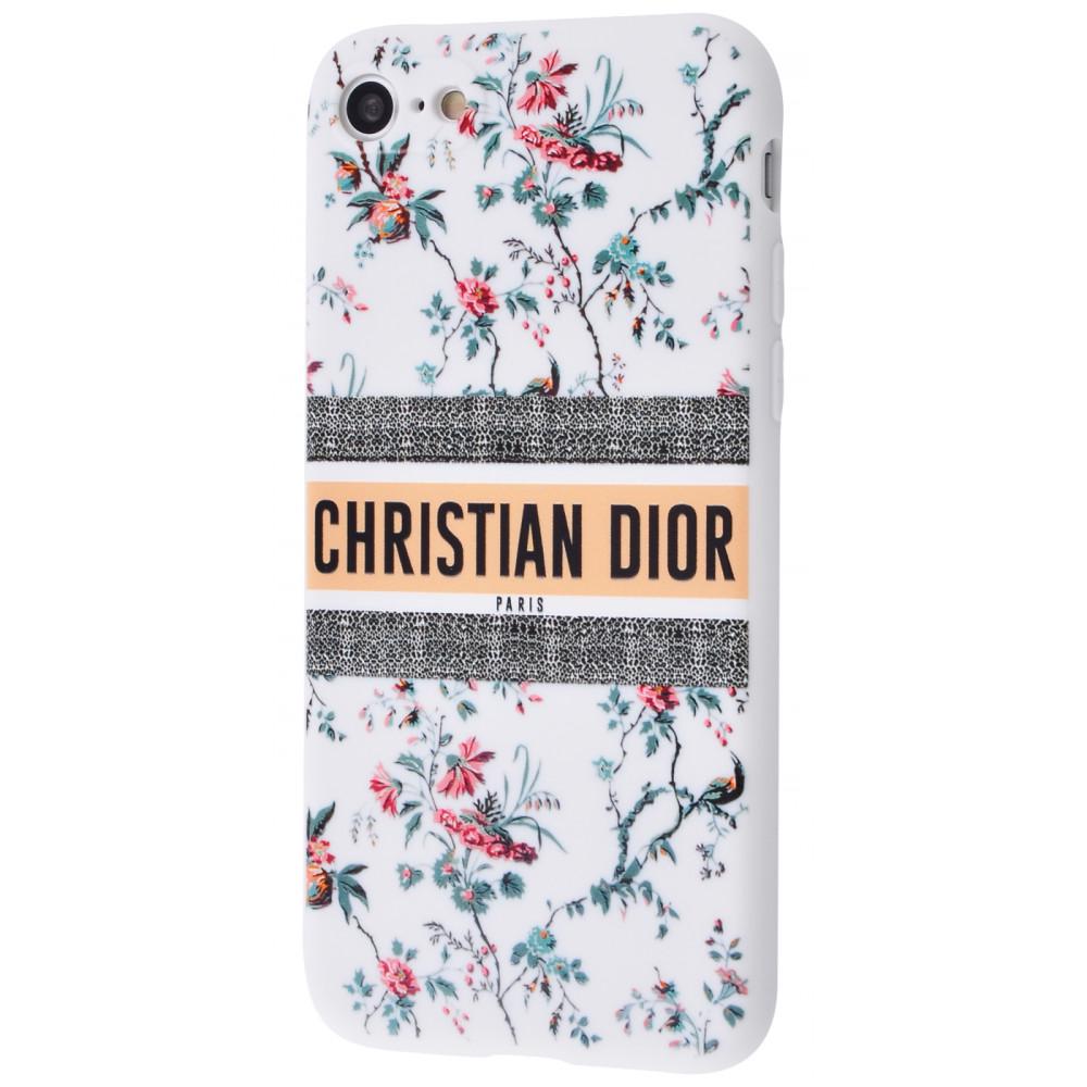 Чехол PRC Brand Picture case TPU для iPhone 7/8/SE 2 Christian Dior с рисунком