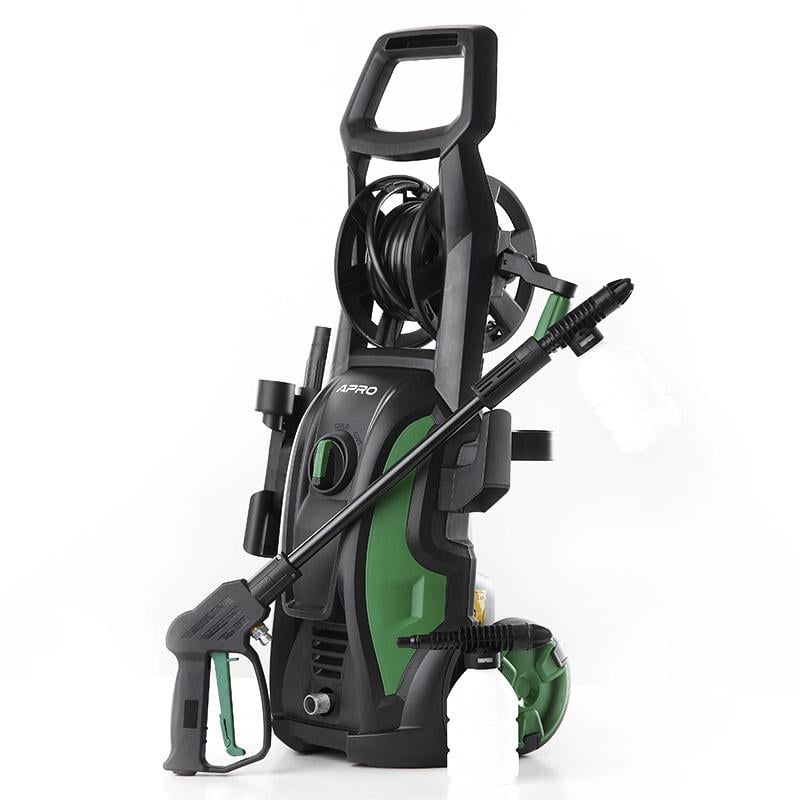 Мийка високого тиску Apro 894701 PWH-1600 1600 Вт 5,5-6,8 л/хв 90-140 бар Мийка високого тиску Apro 894701 PWH-1600 1600 Вт 5,5-6,8 л/хв 90-140 бар