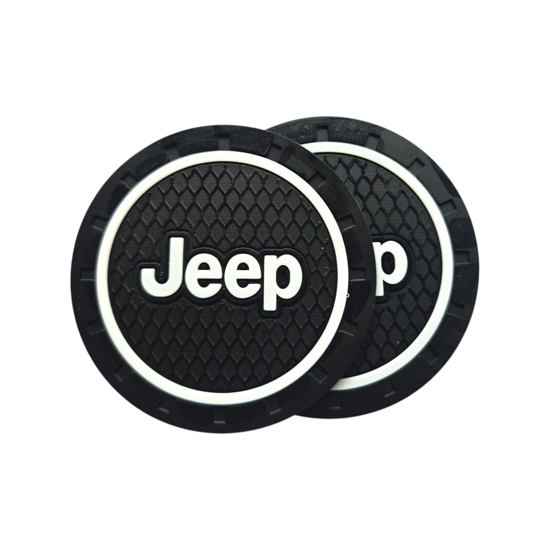 Килимки антиковзаючі Jeep в підстаканники 2 шт. (1378787930)