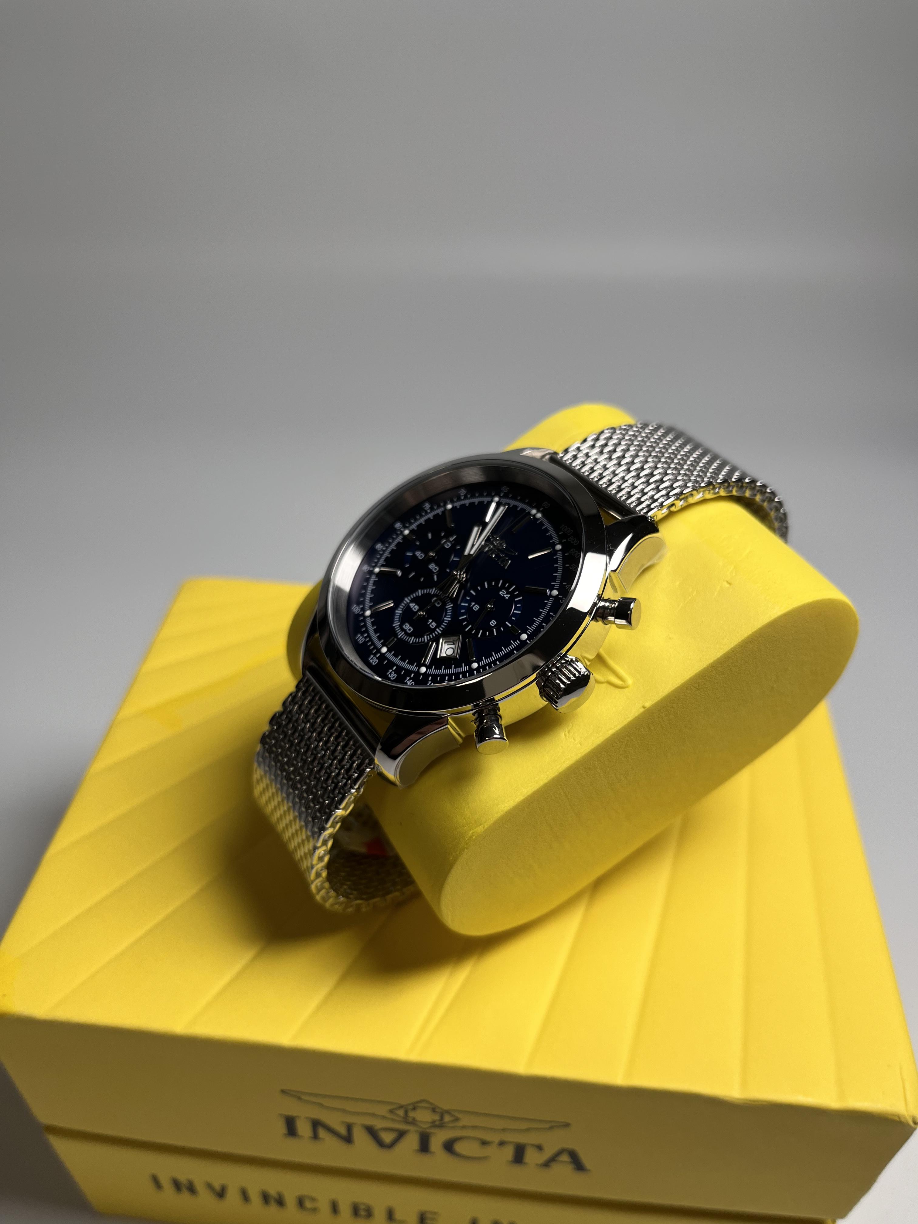 Годинник чоловічий Invicta 24209 Сріблястий - фото 4 Годинник чоловічий Invicta 24209 Сріблястий - фото 4