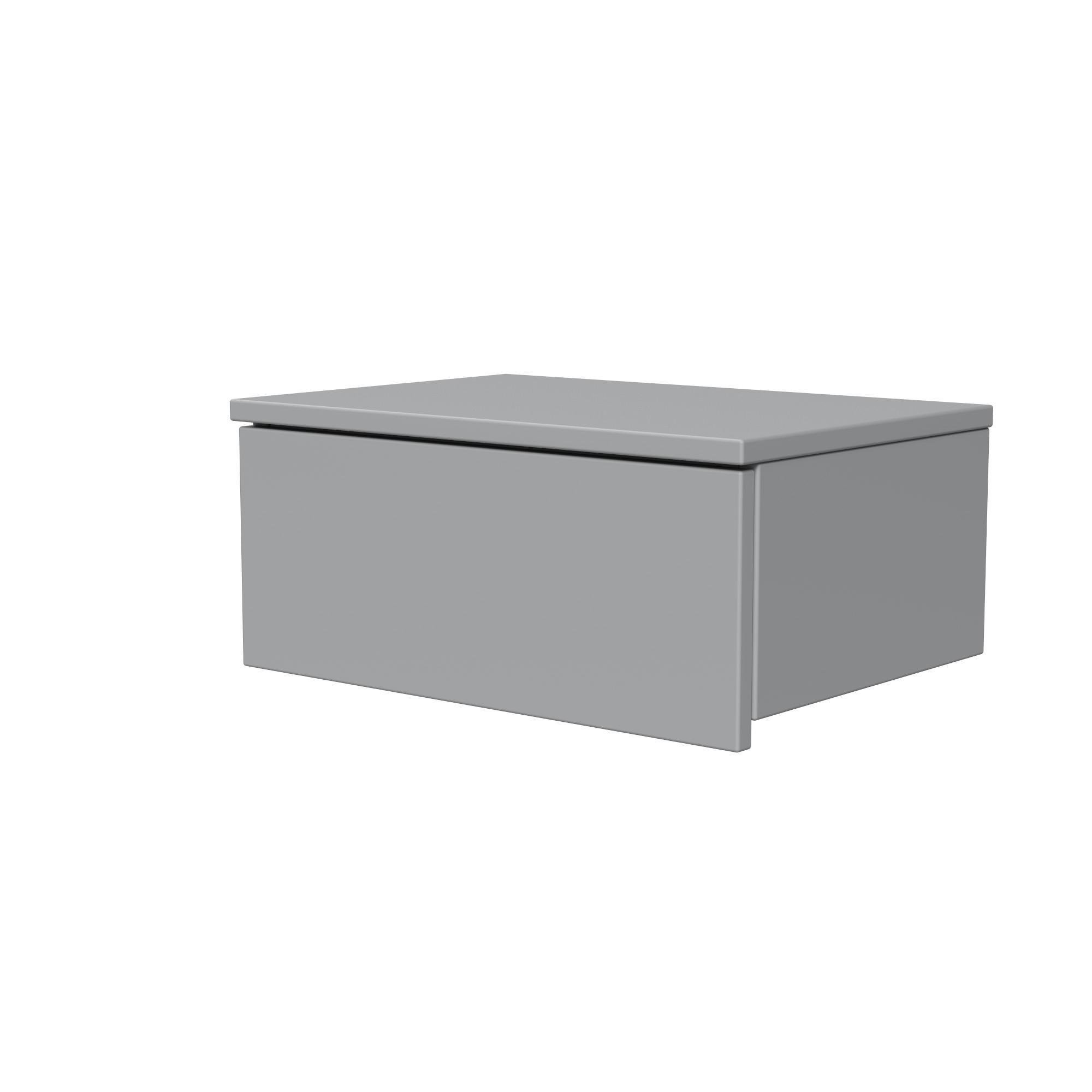 Тумба прикроватная ТП2 SENAM 180х450х310 мм ДСП Серая Мышка - фото 3