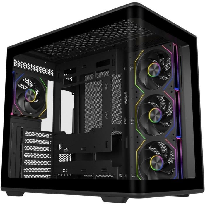 Корпус для ПК Cooler Master Elite 600 ARGB Mid Tower PSU ATX/MicroATX/Mini-ITX/Mini-DTX Black (E600-KGNN-S01)