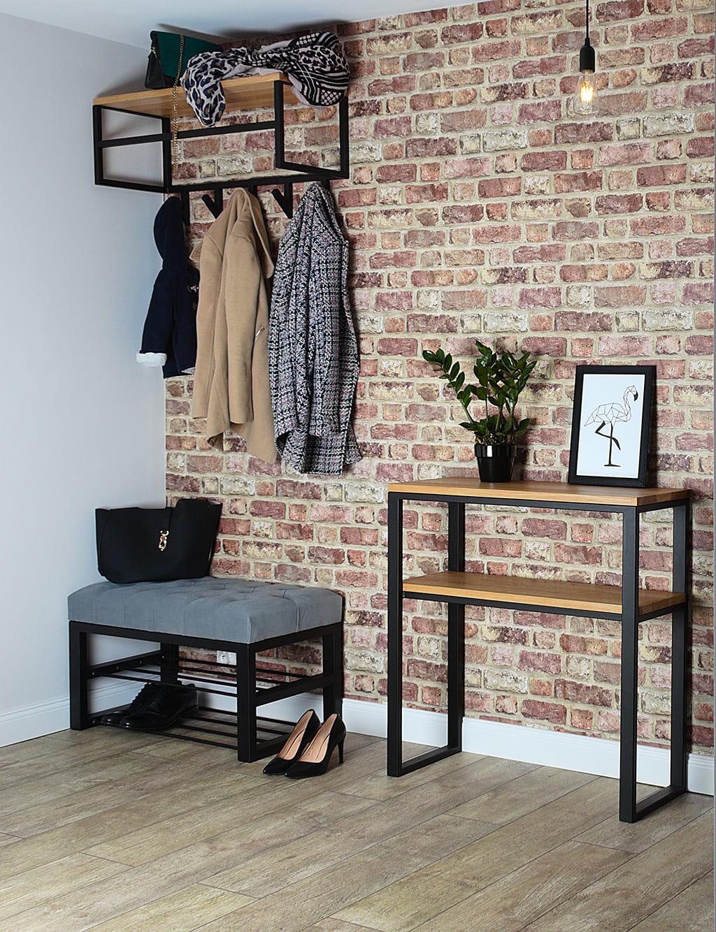 Банкетка для обуви Loren Loft 80 см - фото 3