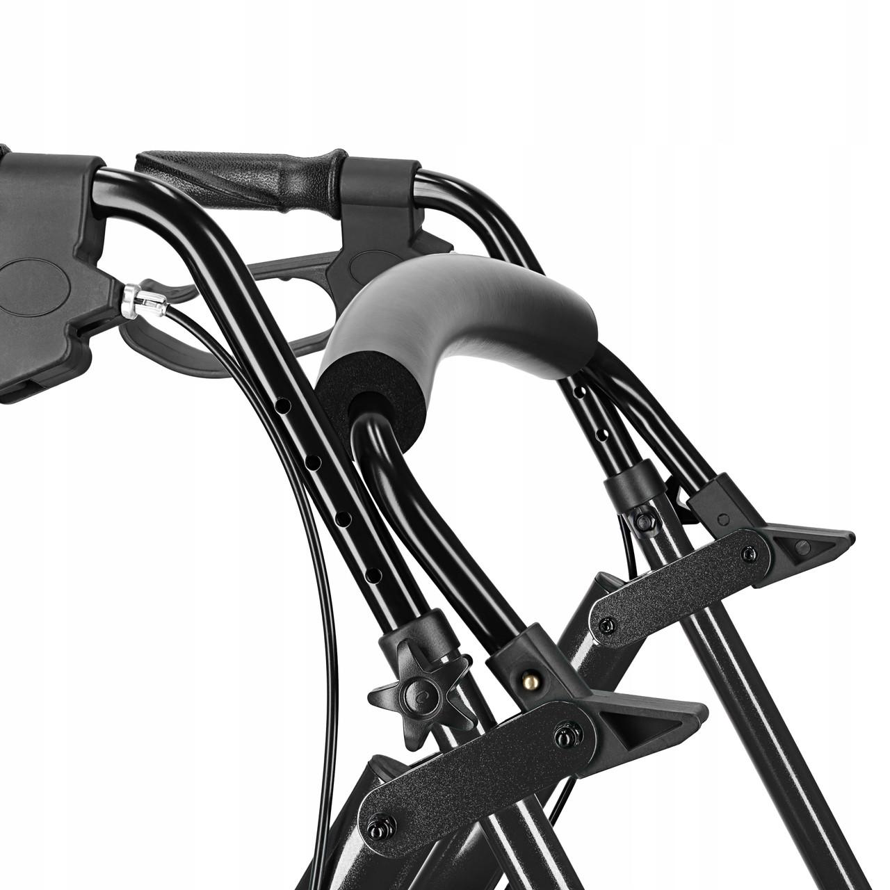 Роллер для ходьбы 4FIZJO складной с сумкой Black (P-5905973406475) - фото 9