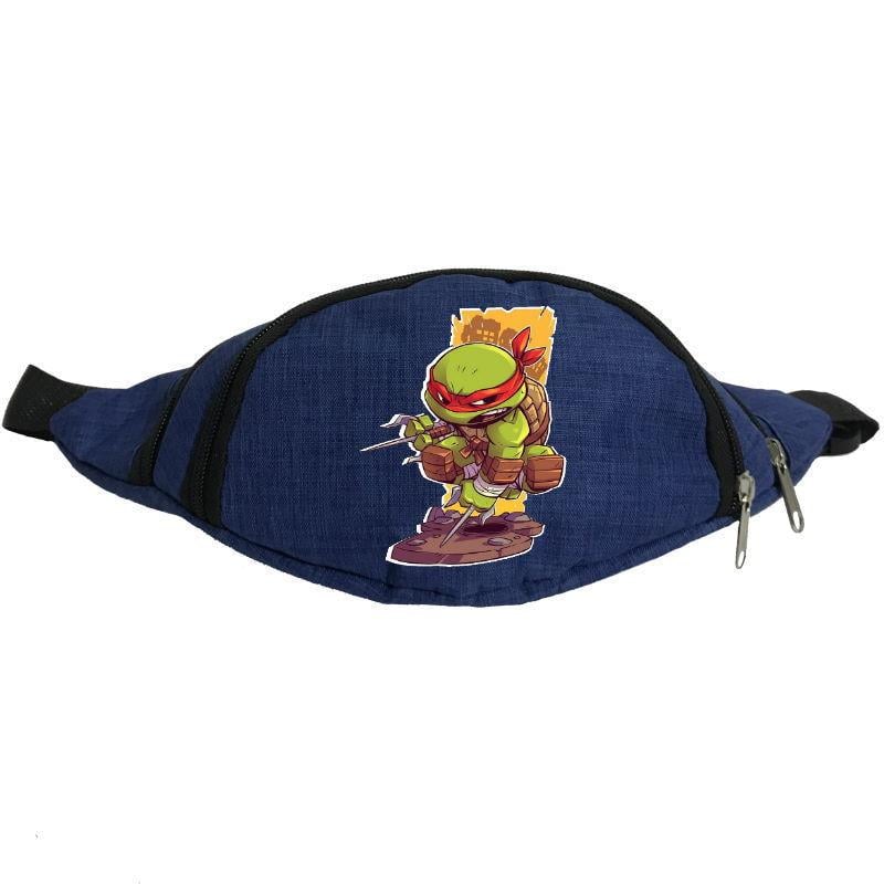 Поясная сумка-бананка Cappuchino toys Черепашки Ниндзя Turtle-006 Синий (1383868995) Поясная сумка-бананка Cappuchino toys Черепашки Ниндзя Turtle-006 Синий (1383868995)