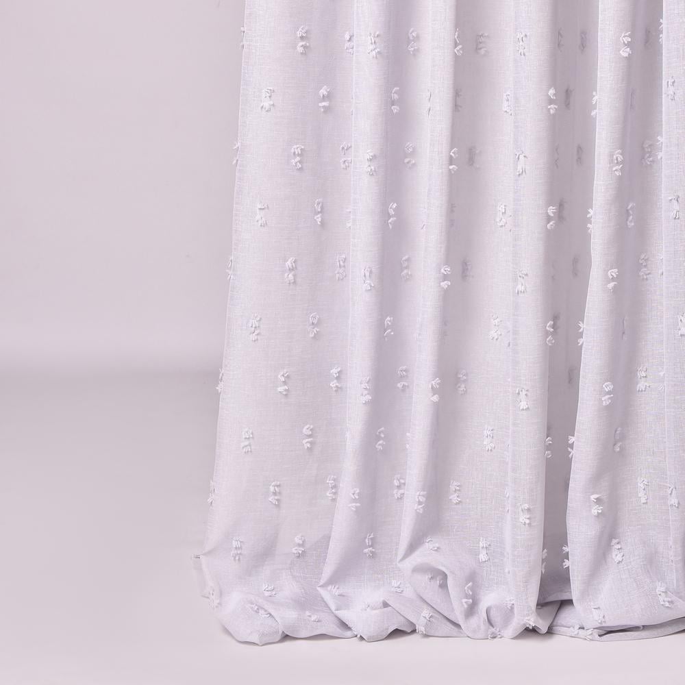 Тканина тюль однотонна марльовка Штрих V-109 94 гр/м2 320 см Сірий (26265)