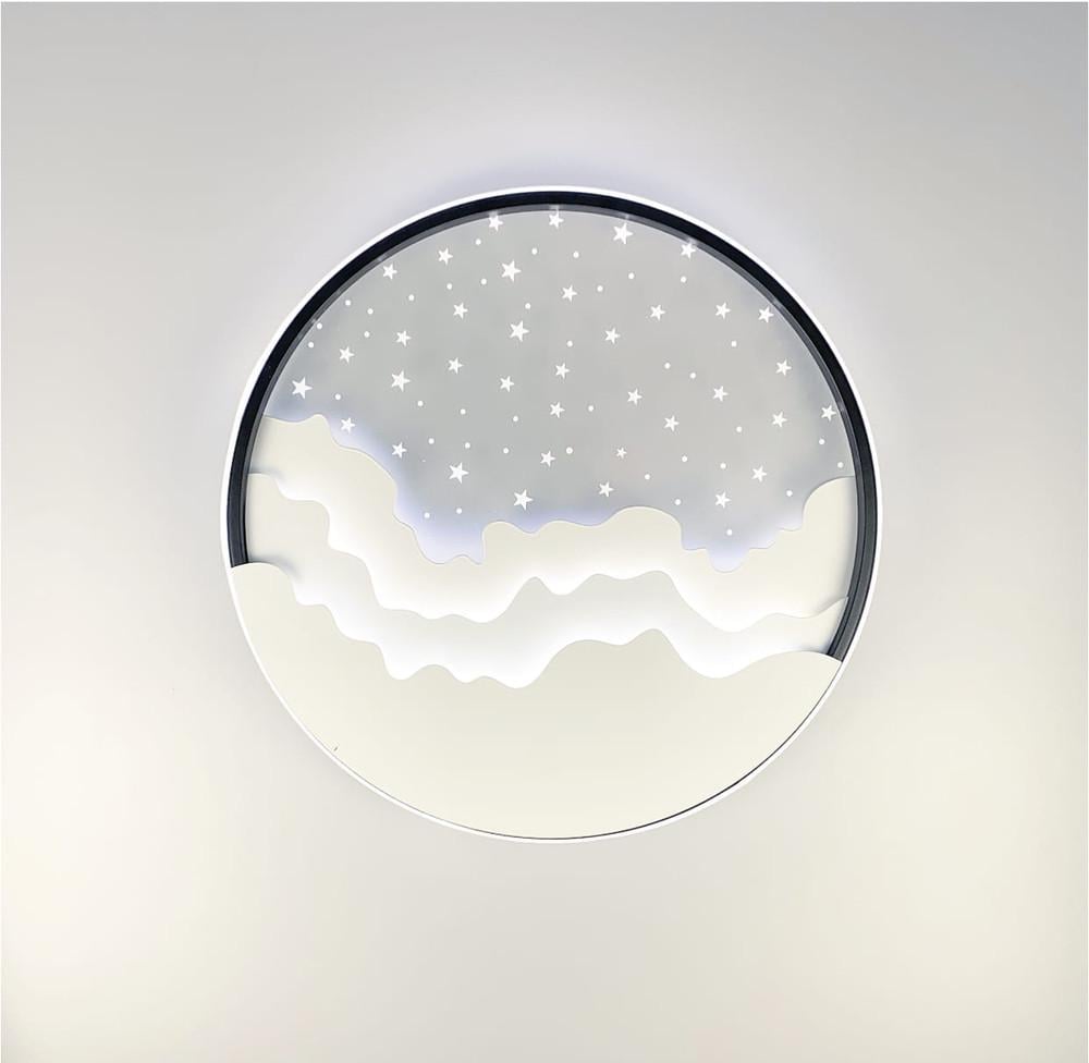 Світильник стельовий LED з імітацією нічного неба (2359-500 WT+BK)