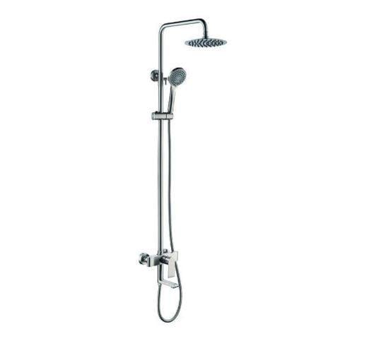 Душевая колонна со смесителем KOER KI-56015-02 нержавеющая сталь (KR4784)