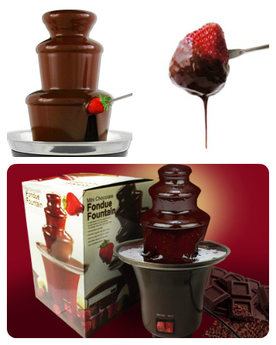 Шоколадний фонтан Chocolate Fondue Fountain Mini Коричневий (2-1-25972) - фото 4