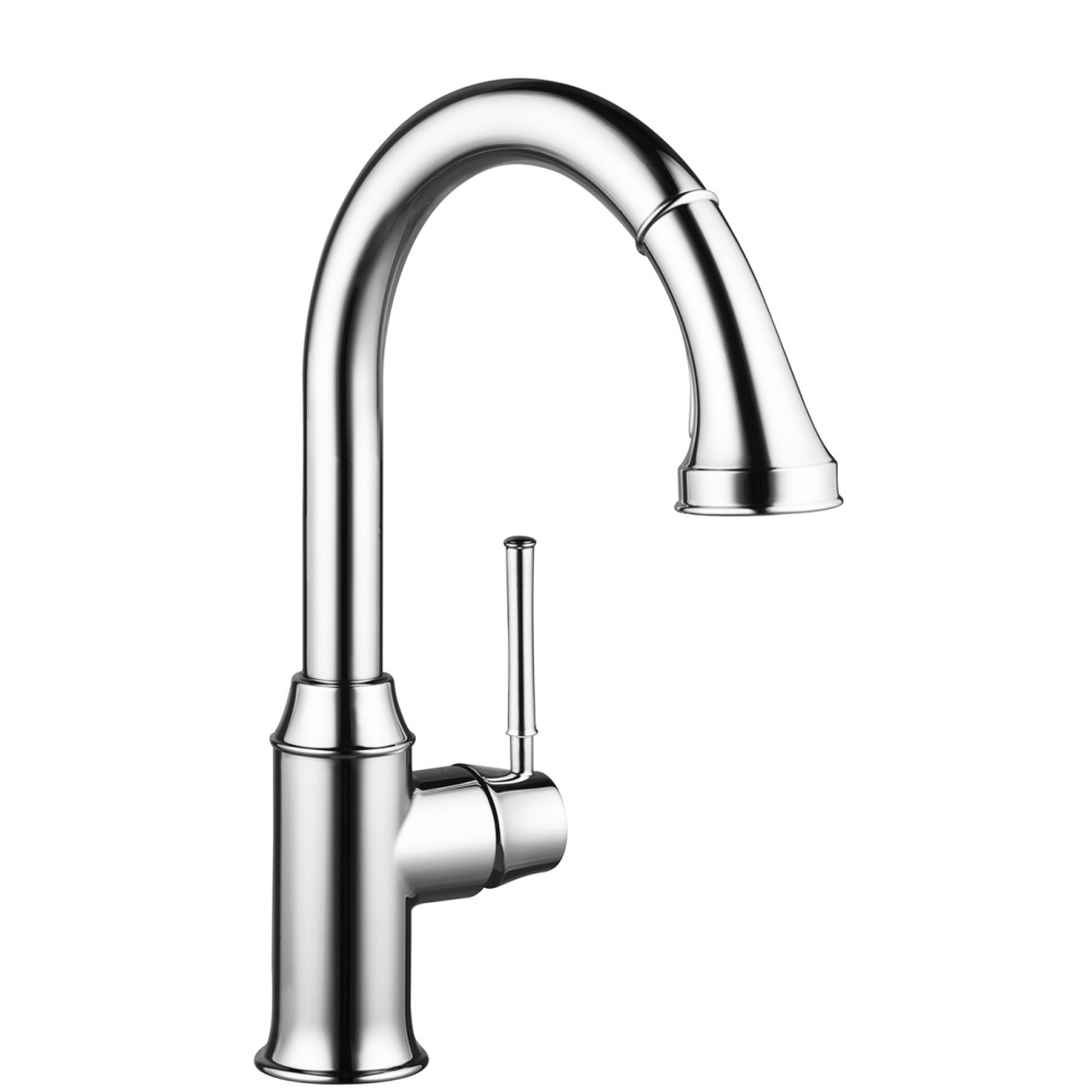 Смеситель для кухни Hansgrohe TALIS CLASSIC 14863000 с видвижной лейкой Хром (101842)