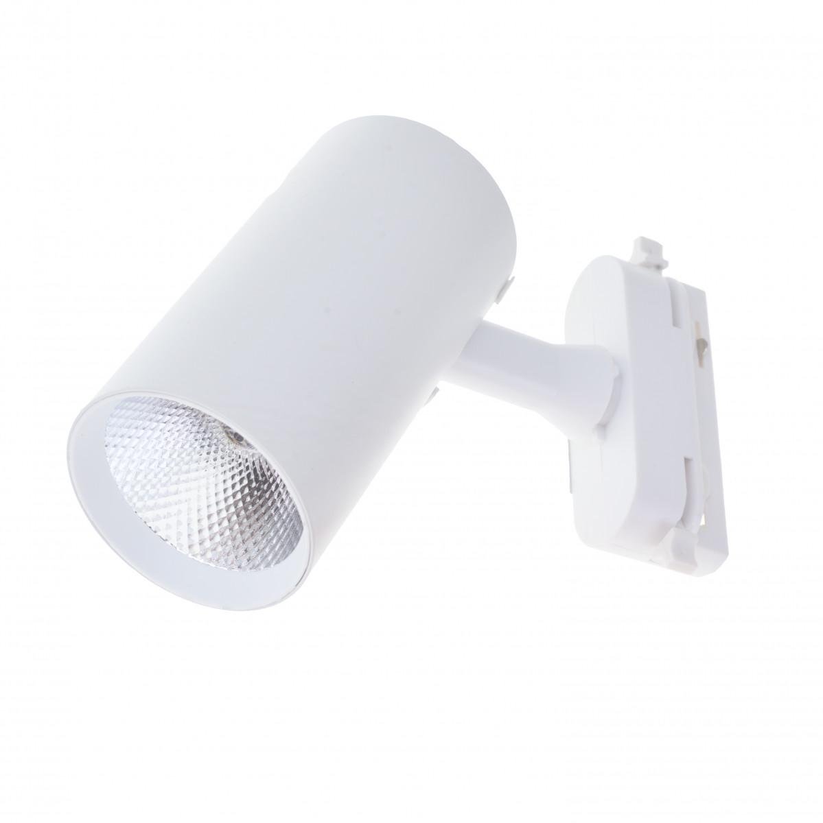 Светильник трековый поворотный Brille LED KW-225/12W WW WH (33-046)