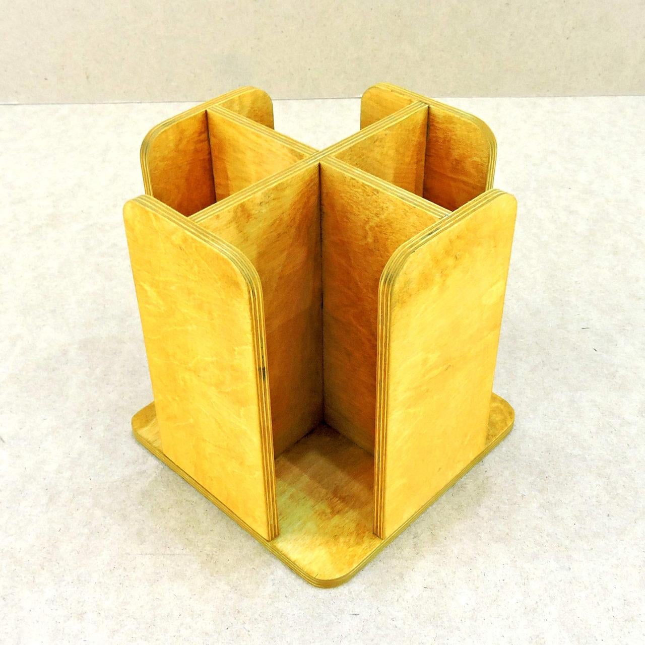 Органайзер одноразових стаканів з дерева Кліст 225 Каррі (ЧАЙ-221003)